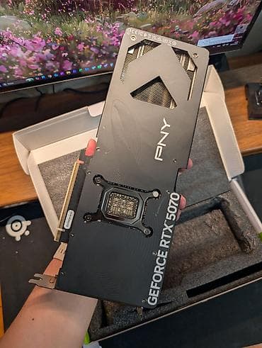 Техника и электроника: Видеокарта для ПК, Б/у, PNY, GeForce RTX, 12 ГБ — 5