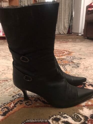 Продаю сапоги 37р.Кожа натуралная.Деми.Турция.1500сом