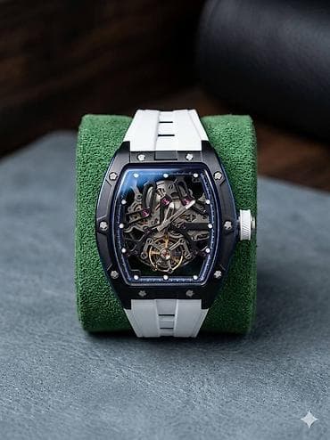 Личные вещи: MEGIR Skeleton Tourbillon • Механизм: Автоматический (заводится от — 1