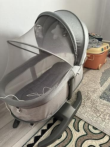 алиса оригинал цена: Электро-качалка Mastela 3в-1, серого цвета. Абсолютно новая не — 1