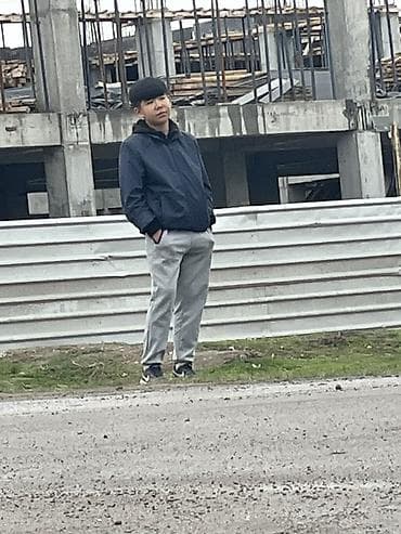 ткань хлопок: Ветровка мужская с капюшоном - Тип: легкая ветровка на молнии - Цвет — 1