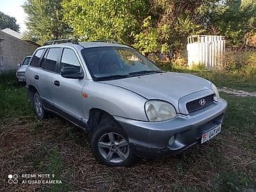Унаа: Hyundai Santa Fe: 2002 г., 2 л, Кол менен иштөөчү, Бензин, Кроссовер — 3