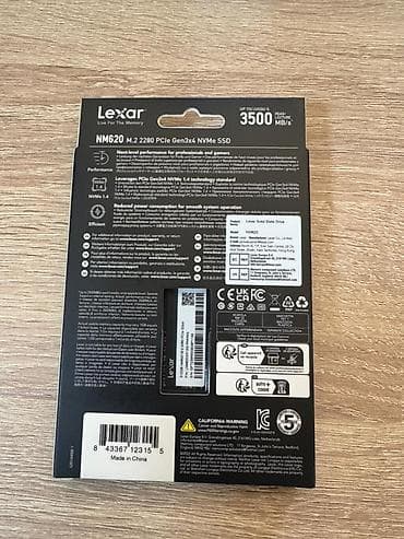 комтер: Накопитель для ПК, Новый, Lexar, SSD, 512 ГБ, Для ПК — 2