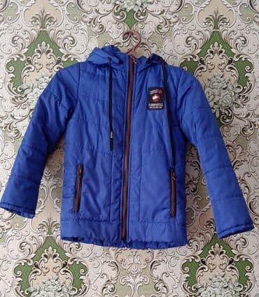 детский осенний куртка озгон: Куртка на мальчика осенняя, состояние отличное. Длина 57 см, рукав 51 — 1