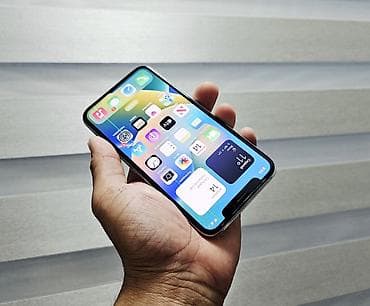 сколько стоит десятый iphone: IPhone X, Б/у, 64 ГБ, Серебристый, Чехол, 68 % — 1