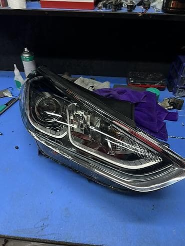 Передняя левая фара Hyundai 2019 г., Б/у, Оригинал