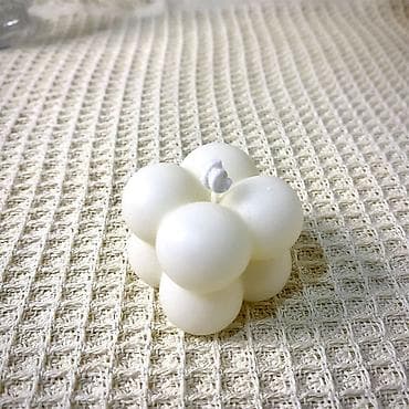 восковые свечи: Ароматическая свеча «Bubble Cube» — стильный акцент для интерьера. - — 5