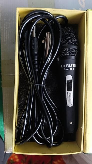 кухонные весы купить бишкек: Проводной микрофон Aiwa SW-988 - Тип: динамический, ручной - Подходит — 1