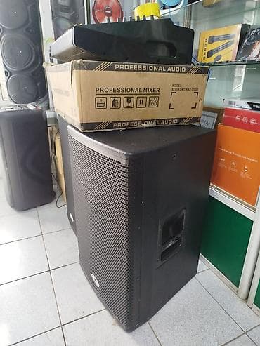 Динамиктер жана музыкалык борборлор: Концерттик, Күчөткүчү менен, Туташтыргыч: Jack, Эквалайзер менен — 4