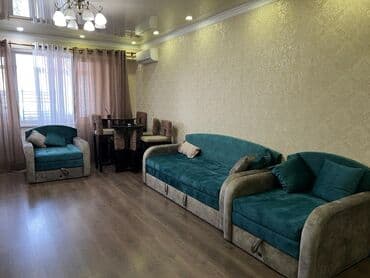 долгосрочная аренда квартир токмок: 2 комнаты, Собственник, Без подселения, С мебелью полностью — 2