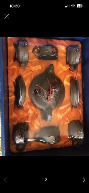 Таңгактоо товарлары: Посуда разная Сервиз кофейный, на 6 персон, 11 предметов, новый — 8