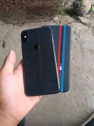 яндекс станция макс бишкек: IPhone X, Колдонулган, 256 ГБ, Кара, Заряддоочу түзүлүш, Коргоочу айнек, Каптама, 100 % — 1