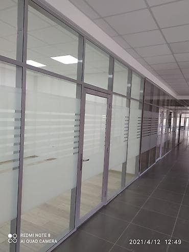 декоративная перегородка: На заказ Каркасная перегородка, Для офиса, Монтаж — 4