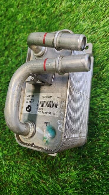 e61: Масляный радиатор BMW 2007 г., Б/у, Оригинал, Германия — 8