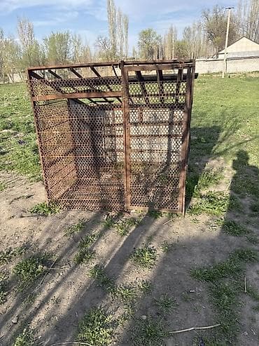 Металлический забор, Другой материал, Без отделки