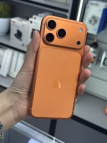 one plus 7: IPhone 17 Pro Max, Б/у, 512 ГБ, Оранжевый, 100 % — 1