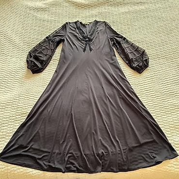 Вечернее платье, А-силуэт, Длинная модель, С рукавами, L, XL