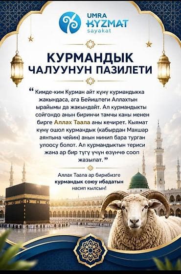 забой барана: Услуга: организация коллективного жертвоприношения на Курман айт — 2