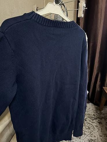 Свитера: Джемпер Polo Ralph Lauren, размер L - Цвет: темно‑синий. - Фасон — 3