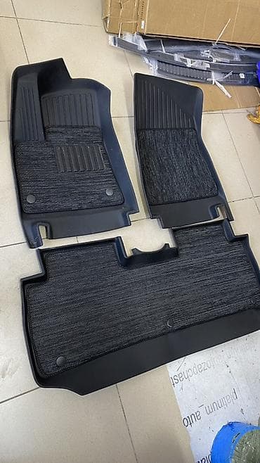 верхний багаж на машину: Родные Резиновые Полики Для салона Changan, цвет - Черный, Новый, Самовывоз, Платная доставка — 2