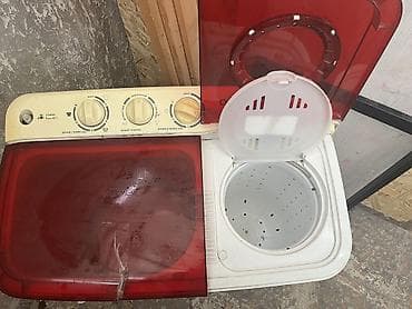 Техника для уборки: Стиральная машина в рабочем состоянии — включается и выполняет цикл — 3