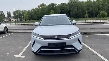 белую меховую накидку: BYD Yuan Up: 2025 г., 0.1 л, Автомат, Электромобиль, Кроссовер — 2