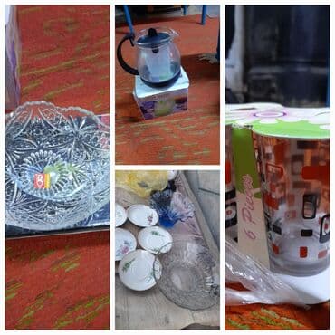 Срочно Продается посуда советских времен и новая, цены от 50с до 300