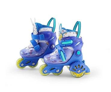 Детские раздвижные роликовые коньки с поддержкой для начинающих. -