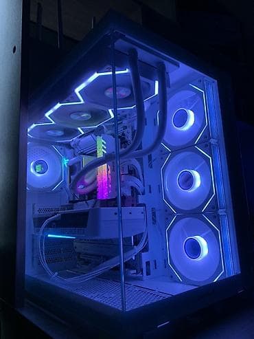 монито: Компьютер, ядер - 8, ОЗУ 32 ГБ, Игровой, Б/у, AMD Ryzen 7, NVIDIA GeForce RTX 5070, NVMe — 2