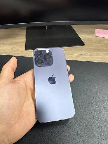 apple iphone 5 s 32gb: IPhone 14 Pro, 128 ГБ, Deep Purple, Коробка, 79 % — 3
