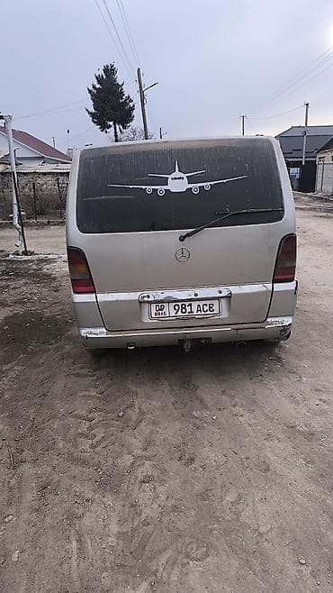 Mercedes-Benz Vito: 2002 г., 2.2 л, Ручные, Дизель, Минивэн at lalafo.kg Mercedes-Benz Vito: 2002 г., 2.2 л, Ручные, Дизель, Минивэн