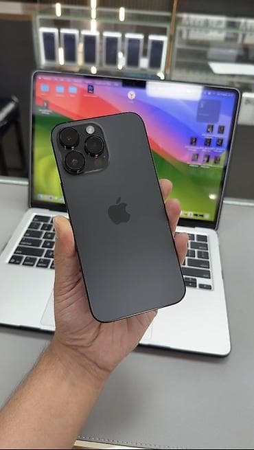 google p: IPhone 14 Pro Max, Б/у, 256 ГБ, Black Titanium, В рассрочку, 85 % — 1
