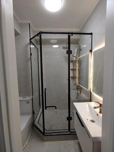 изготовление сейфов под заказ: Стеклянные перегородки и душевые ограждения под заказ - Изготовление — 6