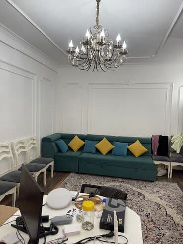 дордой дом: 1 бөлмө, 45 м², Элитка, 2 кабат, Евроремонт — 4