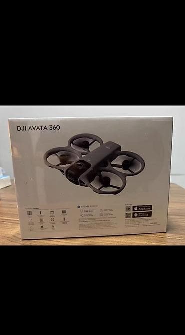 spy camera: DJI Avata 360 - 8K/60fps Новый запечатанный Комплектация: - Дрон — 2