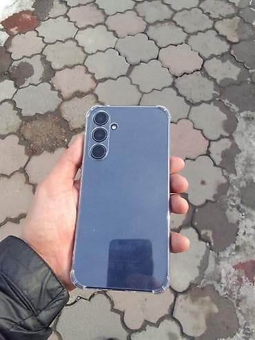 Samsung Galaxy A35, Б/у, 128 ГБ, цвет - Синий, 2 SIM