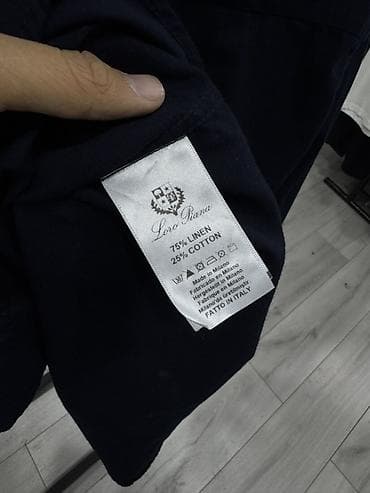 Эркектер кийими: Эркектердин көйнөгү, S, M, L, Loro Piana, Жаңы, түсү - Көк, Өзү алып кетүү — 4