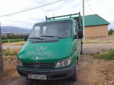 Унаа: Mercedes-Benz Sprinter — бортовой грузовик с двойной кабиной. Продаю — 5