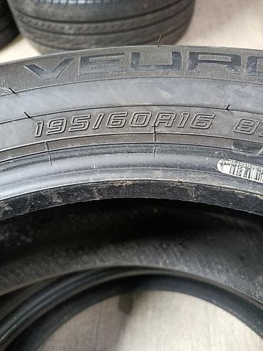 шина сапог: Шины 195 / 60 / R 16, Лето, Б/у, Комплект, Легковые, Япония, Dunlop — 2