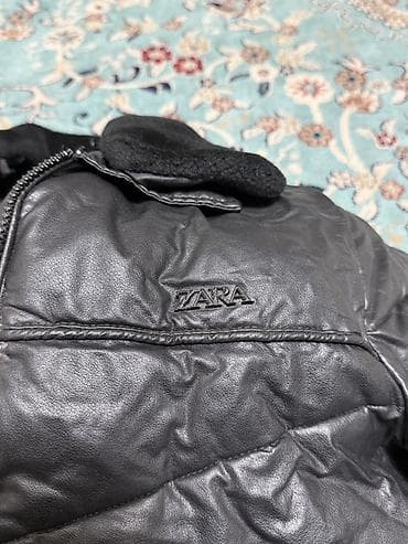 Шымдар: Мужская куртка ZARA MAN, размер L. - Модель: утеплённая стёганая — 4