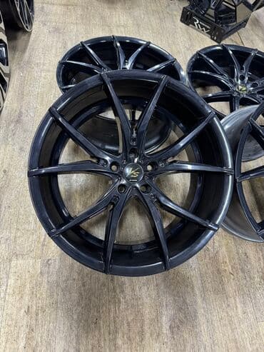 купить железные диски: Литые Диски R 20 Work, Комплект, отверстий - 5, Б/у — 8