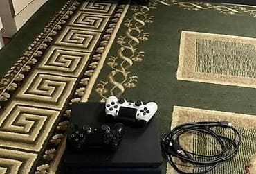 Игровая консоль Sony PlayStation 4 (Slim), комплект: - Консоль PS4