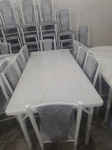 текнум стульчик: Кухонный стол и стул, цвет - Серый — 25