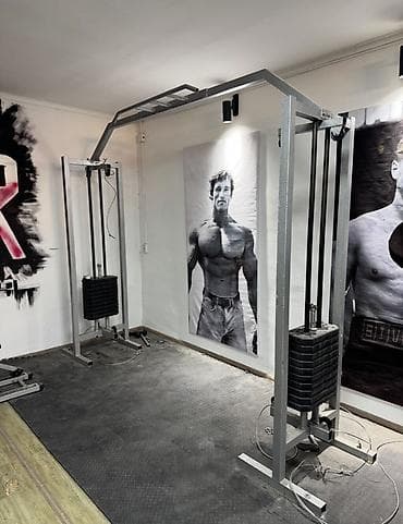 Спорт жана хобби: Булчуң машыктыргыч, Машыктыргыч-кроссовер, Ийиндер үчүн, Колдонулган, Өзү алып кетүү — 1