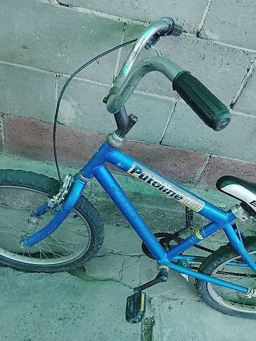BMX велосипеды: Детский/подростковый велосипед, стальная рама, цвет синий. велосипед — 1