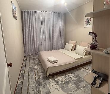 Недвижимость: 2 комнаты, Душевая кабина, Постельное белье, Кондиционер — 3