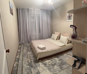 дом в манас: 1 комната, Душевая кабина, Постельное белье, Кондиционер — 4