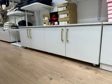 оборудования для магазина: Торговое оборудование для магазина одежды/аксессуаров, белый цвет — 10