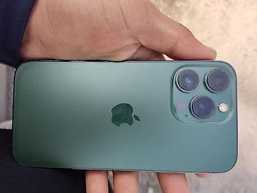 IPhone 13 Pro, Б/у, 128 ГБ, Alpine Green, Зарядное устройство, 78 %