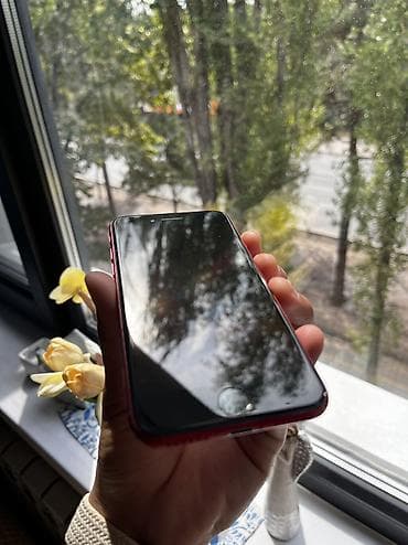 iphone xc: IPhone 7, Б/у, 128 ГБ, Красный, 100 % — 2